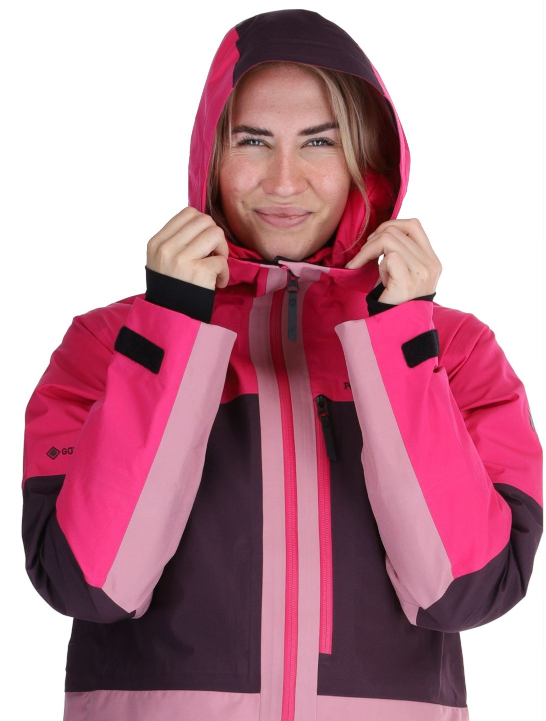 Peak Performance, W Gravity Gore-Tex 3L AB Hardshell jas dames Beetroot Purple / Mystic Purple / Bitter Root Paars, Roze 