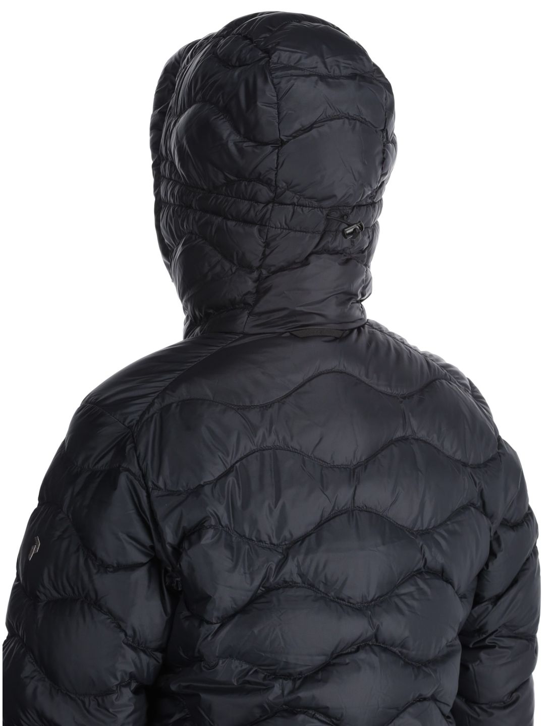 Peak Performance, W Helium Down Hood AD Midlayer (Dons) jas dames Black Zwart 