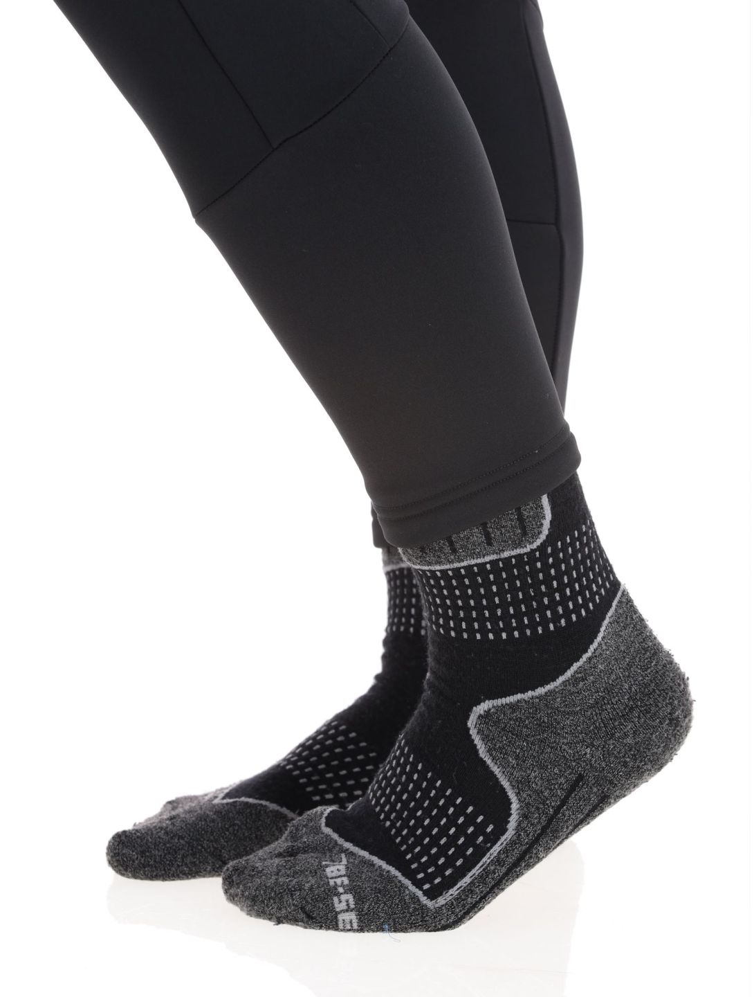 Peak Performance, W Rider Mid thermobroek dames Black-Black zwart 