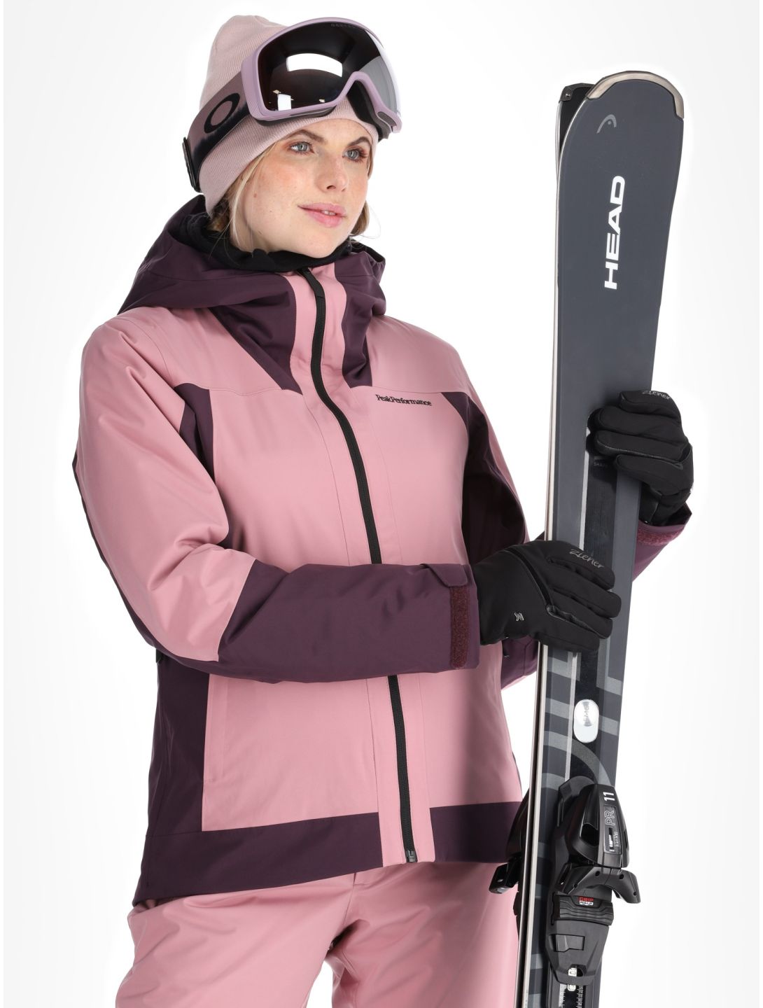 Peak Performance, W Rider Tech 2L ski-jas dames Bitter Root / Mystic Purple paars, roze 