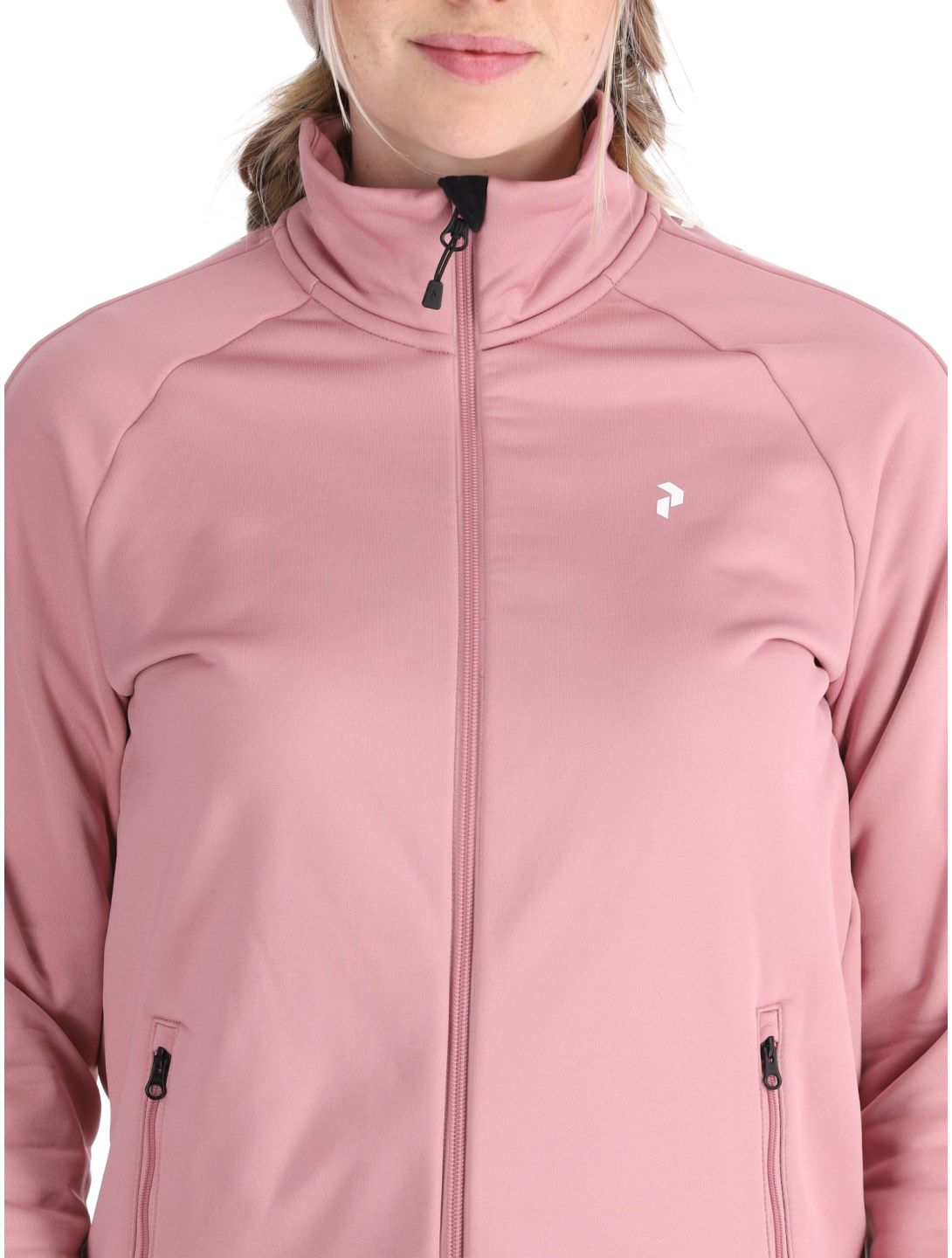 Peak Performance, W Rider Zip vest dames Bitter Root roze 