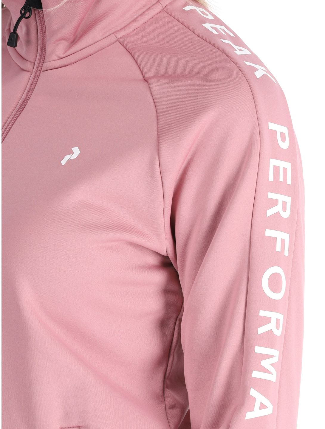 Peak Performance, W Rider Zip vest dames Bitter Root roze 