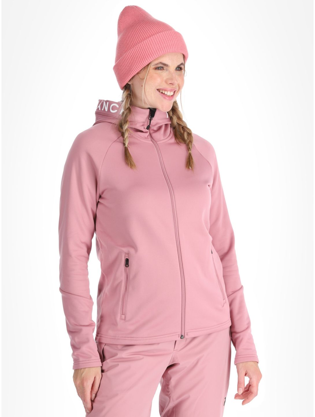 Peak Performance, W Rider Zip vest dames Bitter Root roze 