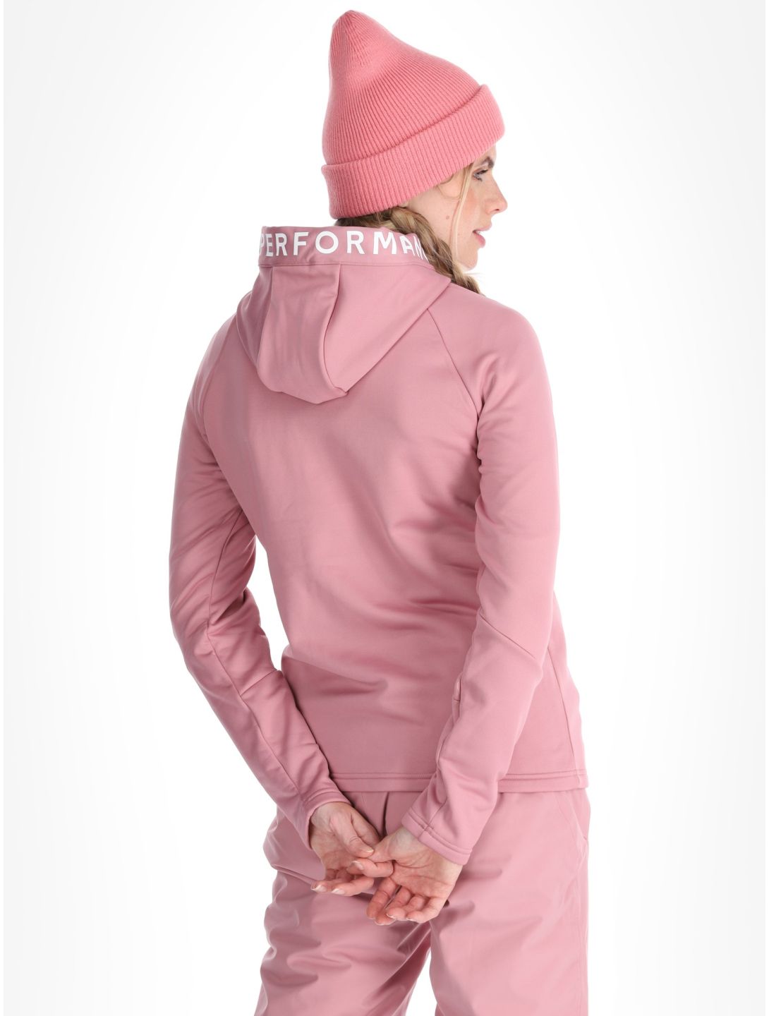 Peak Performance, W Rider Zip vest dames Bitter Root roze 