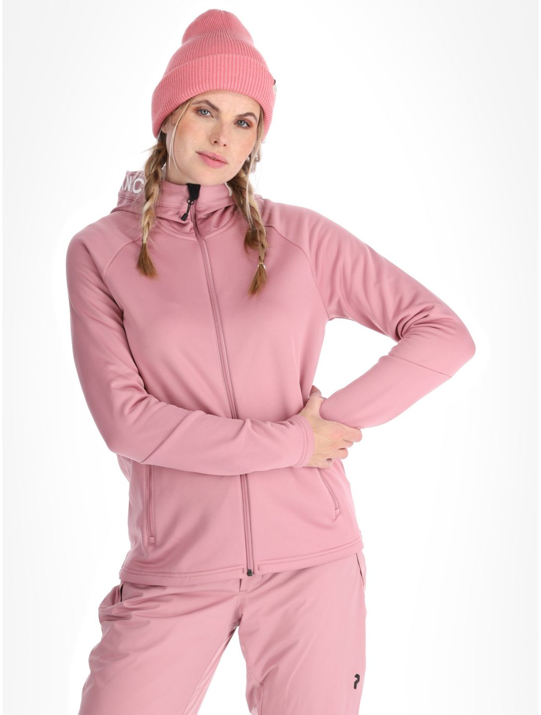 Peak Performance, W Rider Zip vest dames Bitter Root roze 