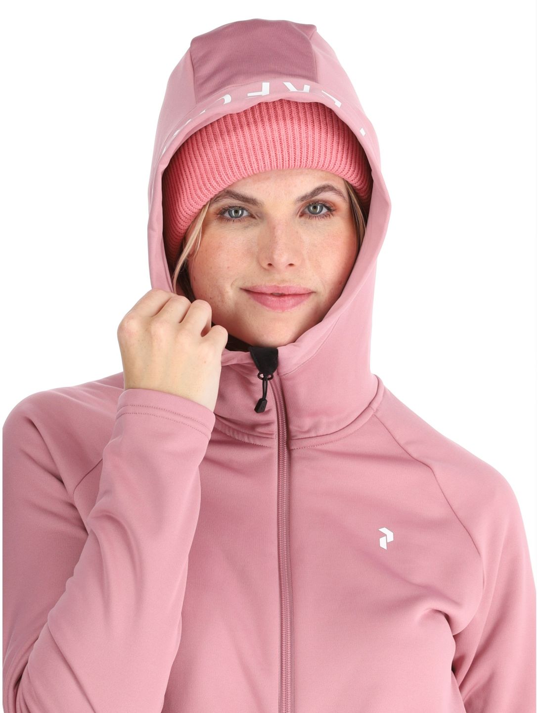 Peak Performance, W Rider Zip vest dames Bitter Root roze 