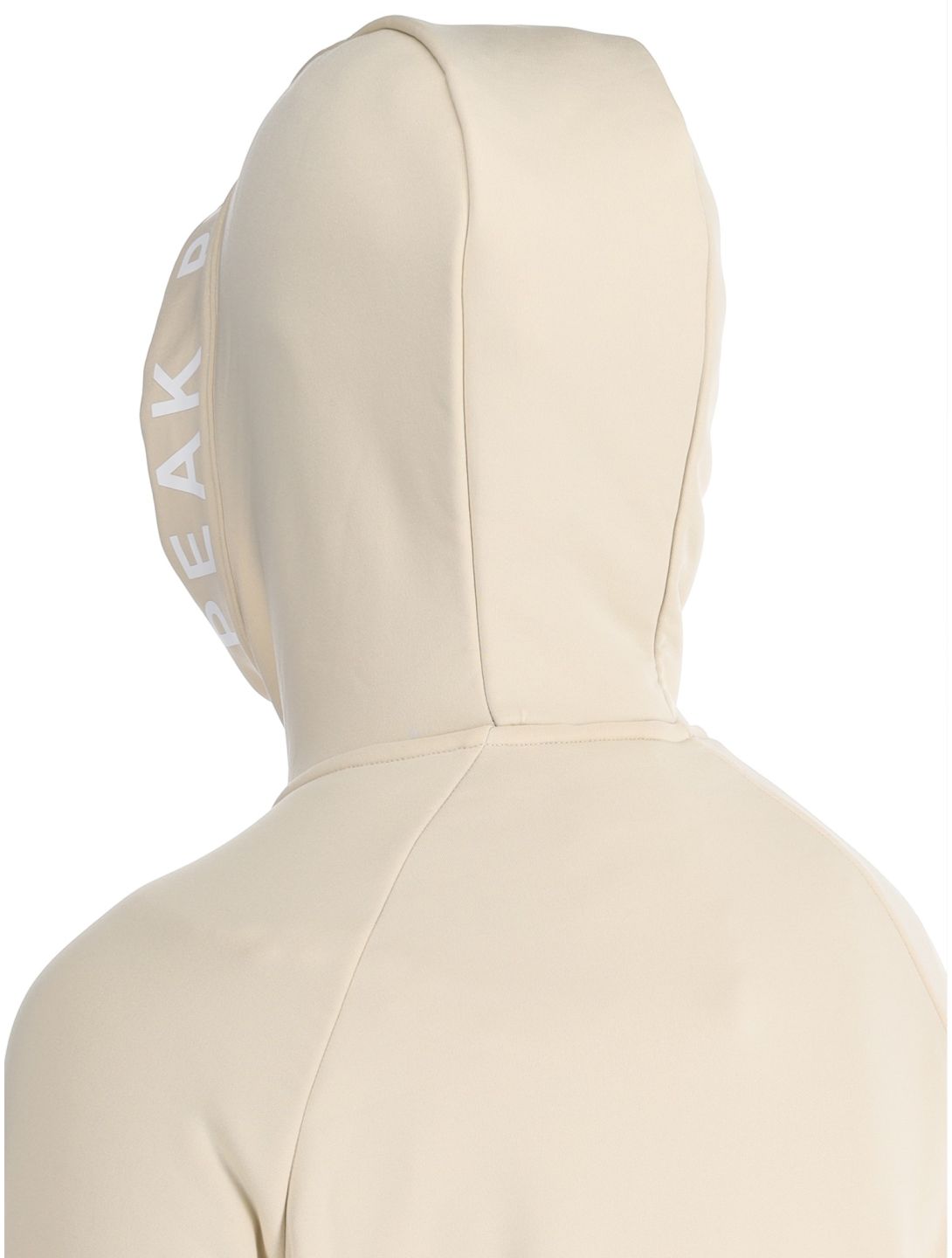 Peak Performance, W Rider Zip Hood EA Vest dames Sand Fog Beige 