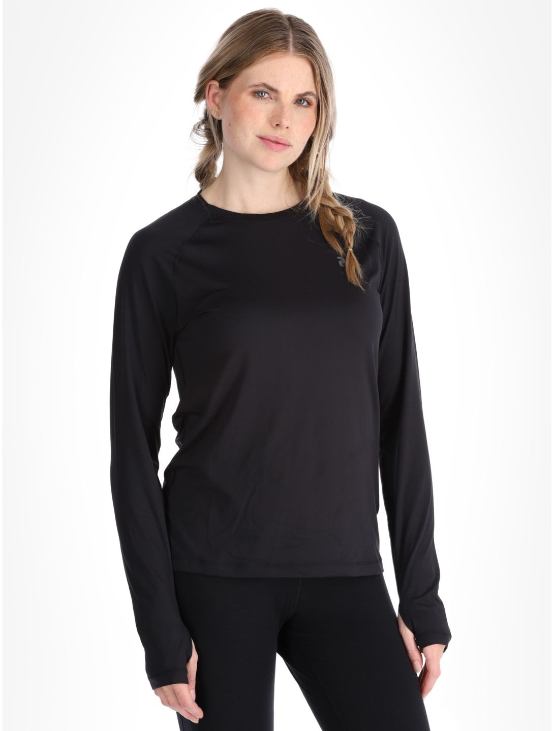 Peak Performance, W Spirit thermoshirt dames Black zwart 