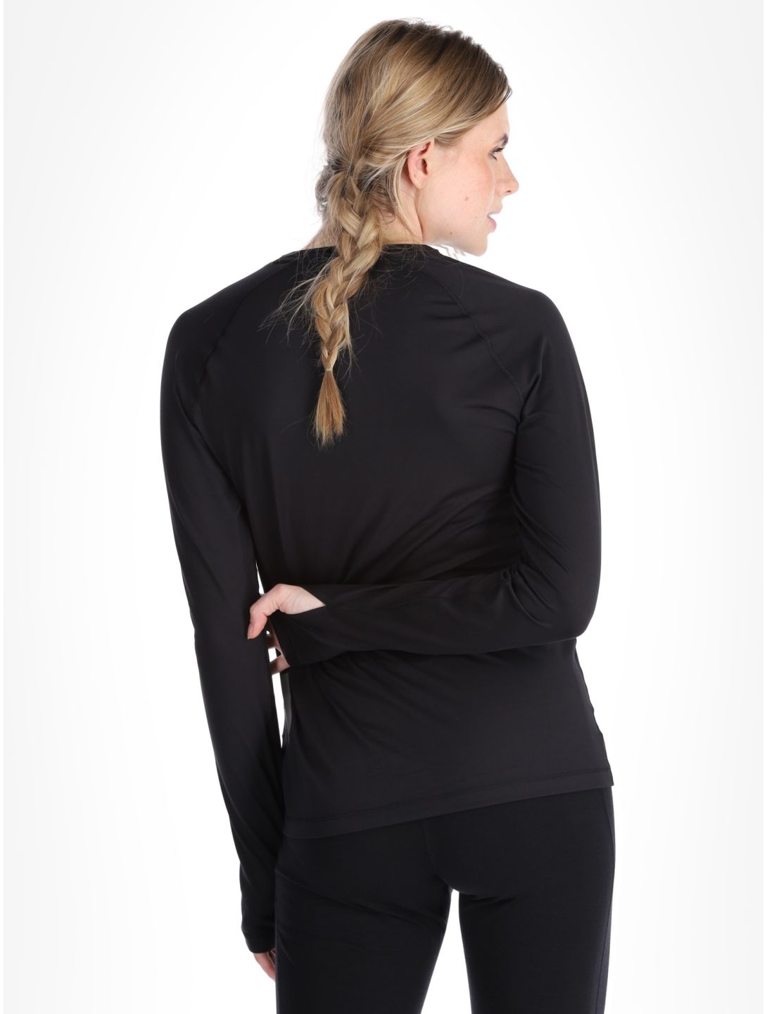 Peak Performance, W Spirit thermoshirt dames Black zwart 