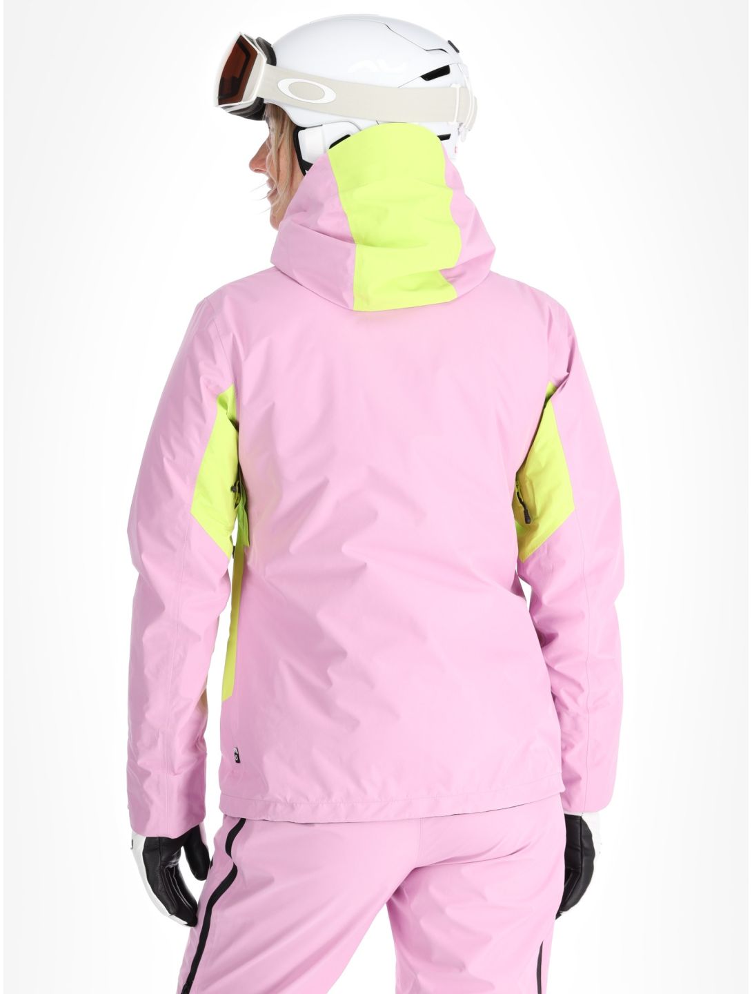 Picture, Acidid 3L AB Hardshell jas dames Orchid Acid Lime Groen, Roze 