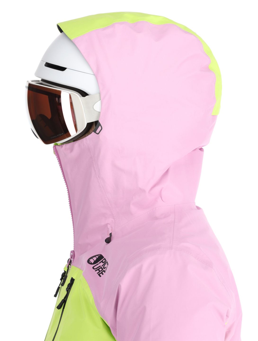 Picture, Acidid 3L AB Hardshell jas dames Orchid Acid Lime Groen, Roze 