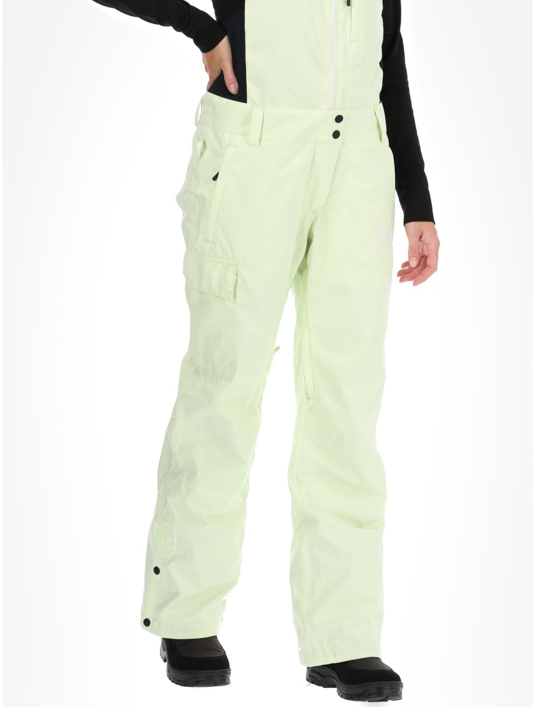 Picture, Brita BG BIB skibroek dames Lime Cream Groen 