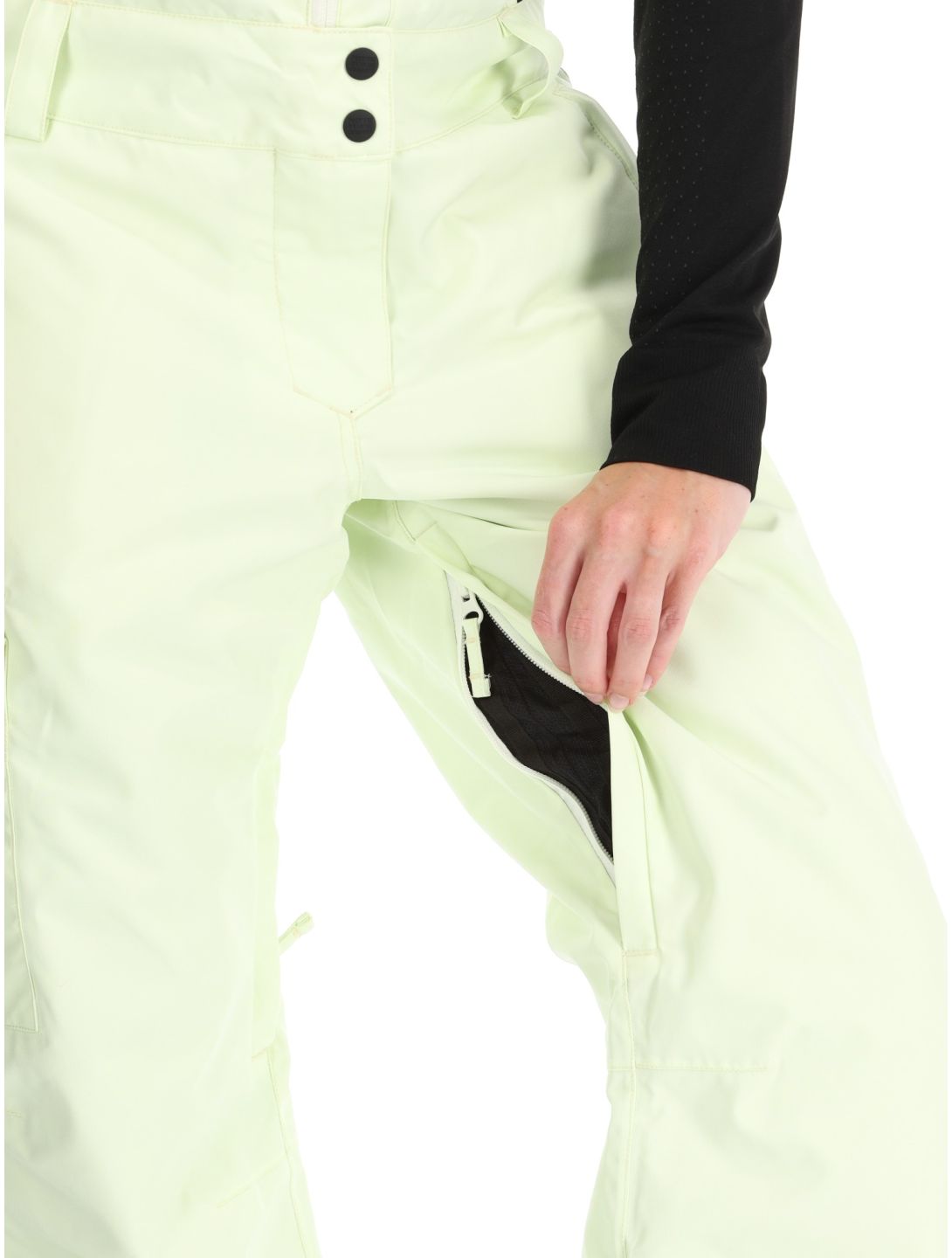 Picture, Brita BG BIB skibroek dames Lime Cream Groen 