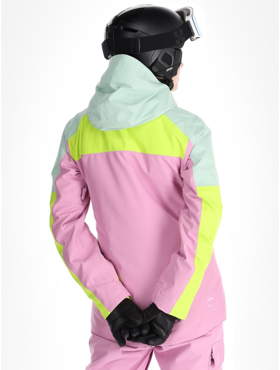 Picture, Exa ski-jas dames Orchid Acid Lime Silt Green groen, roze 