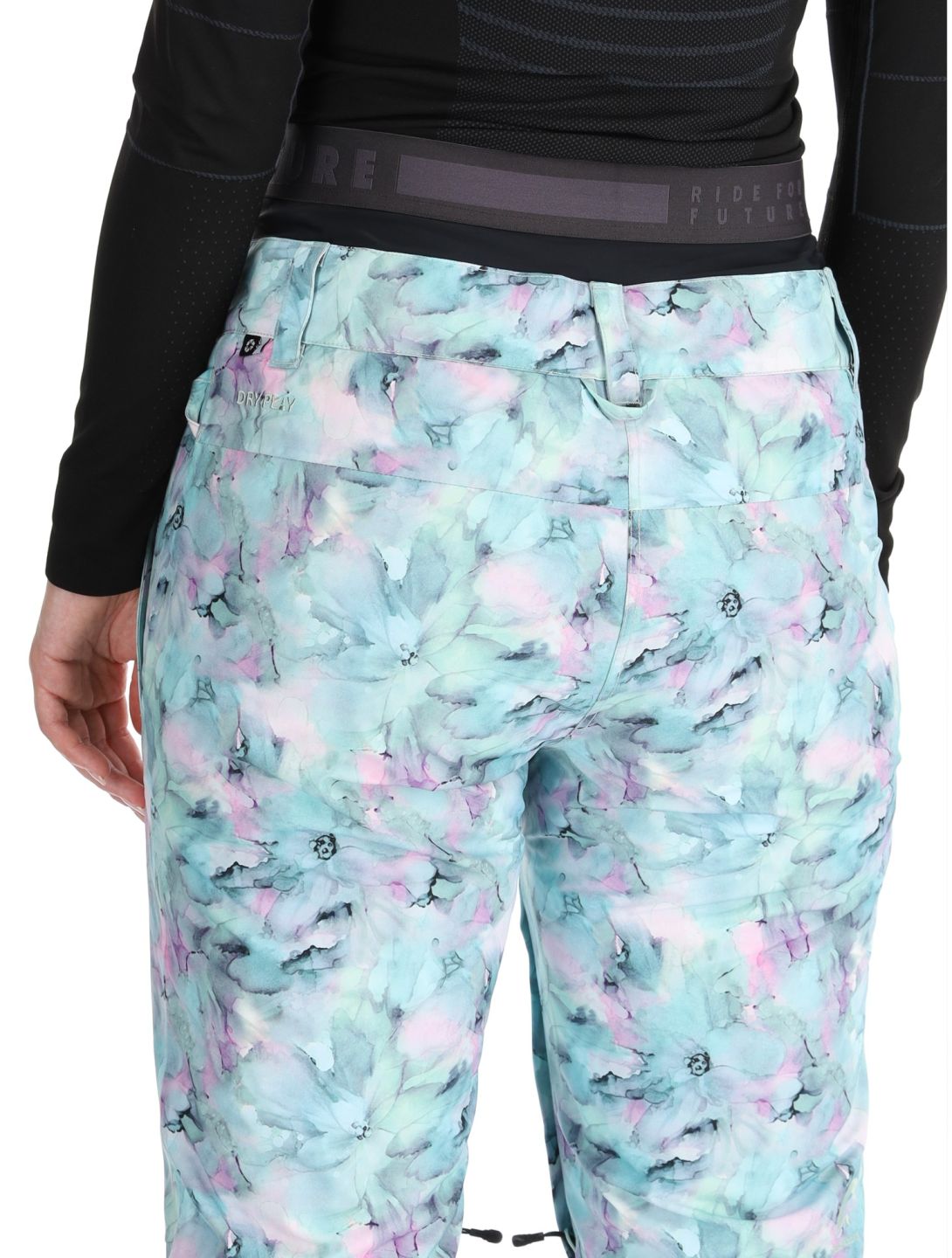 Picture, Exa Printed skibroek dames Blurry Water Print multicolor 