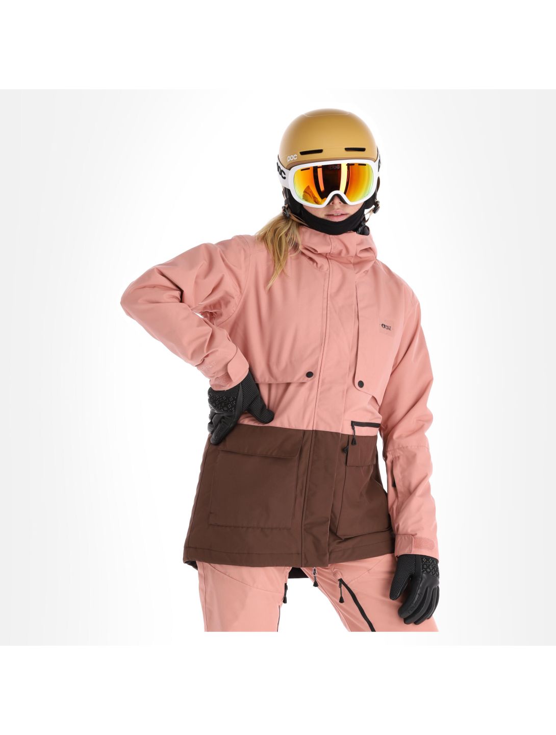 Picture, Glawi Jkt ski-jas dames ash roze 