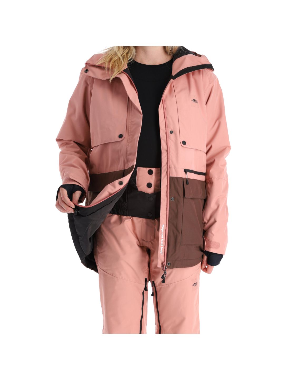 Picture, Glawi Jkt ski-jas dames ash roze 