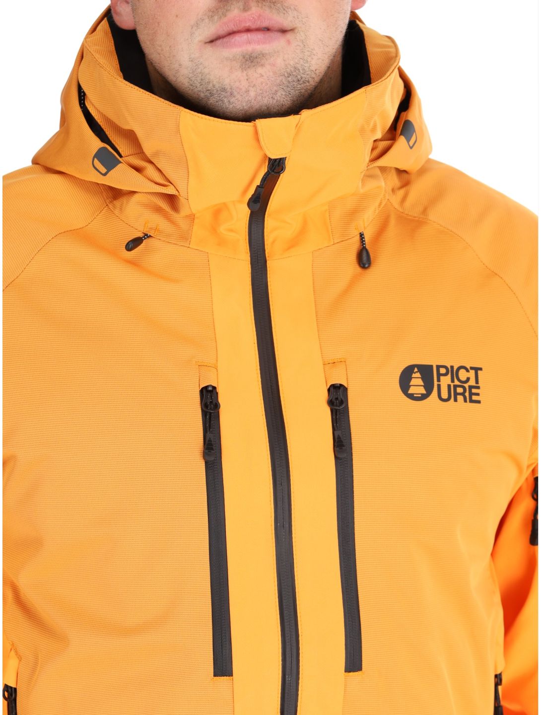 Picture, Goods ski-jas heren Carrot oranje 