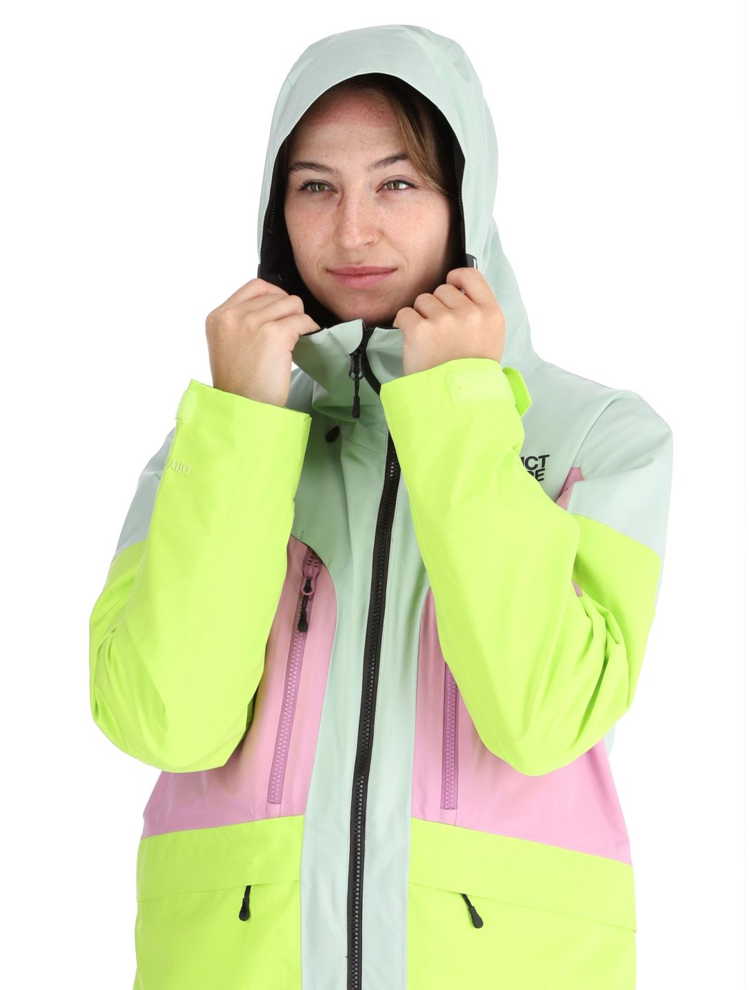 Picture, Haakon ski-jas dames Silt Green Orchid Acid groen, roze 