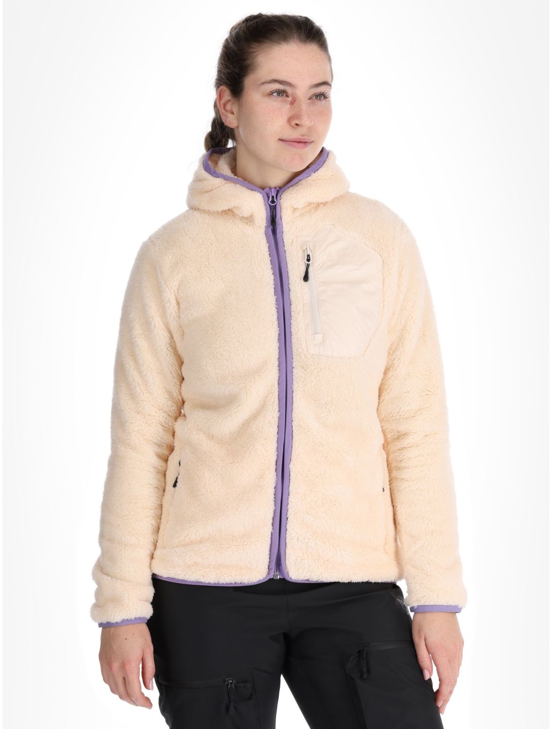 Picture, Izimo Fz Fleece EA Vest dames Vanilla Beige 