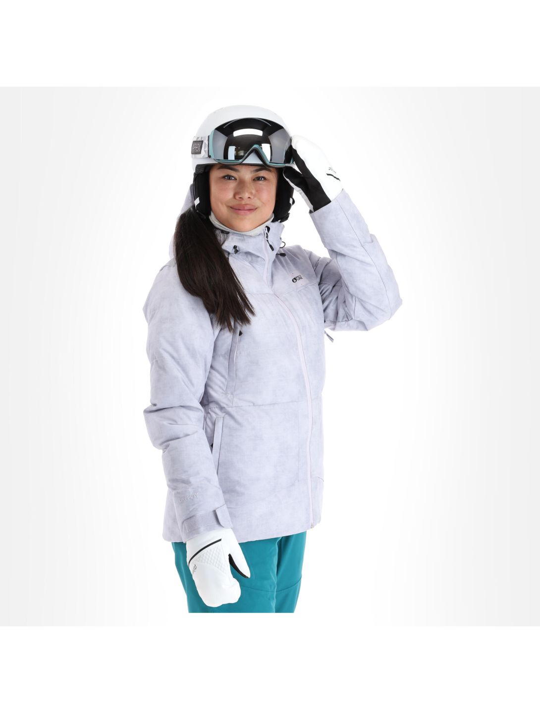 Picture, Lement Jkt ski-jas dames cloudy grijs 