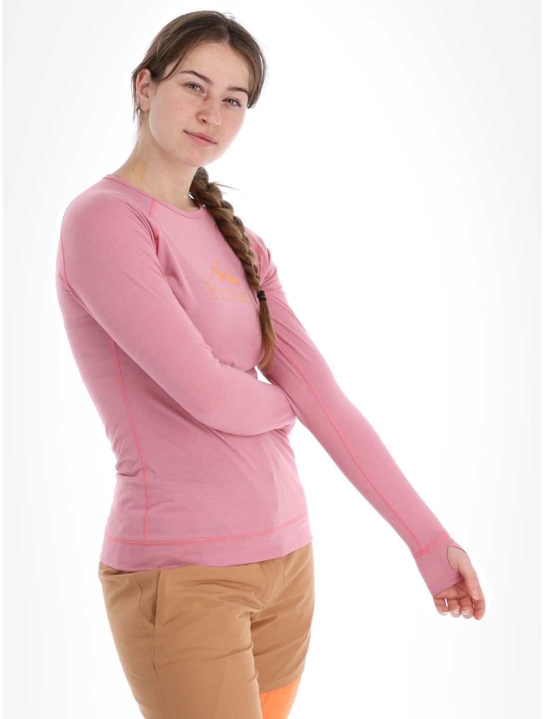 Picture, Milita Top thermoshirt dames Cashmere Rose roze 