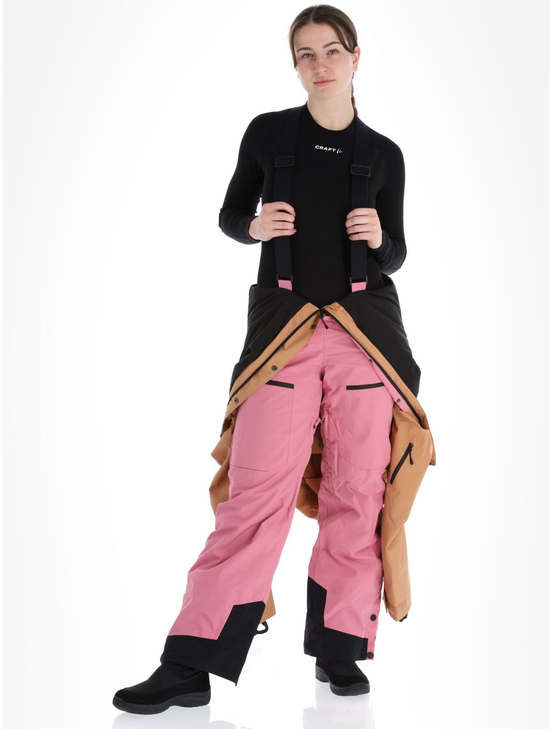 Picture, Opal Suit ski overall dames Cashmere Rose roze 