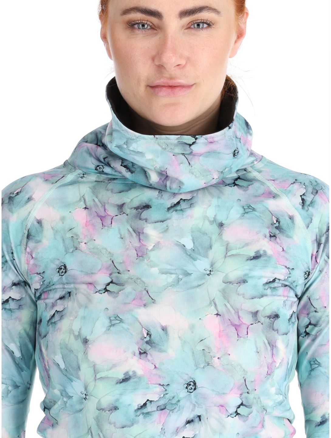 Picture, Pagaya Print Fleece FA Thermoshirt dames Blurry Water Print Multicolor 