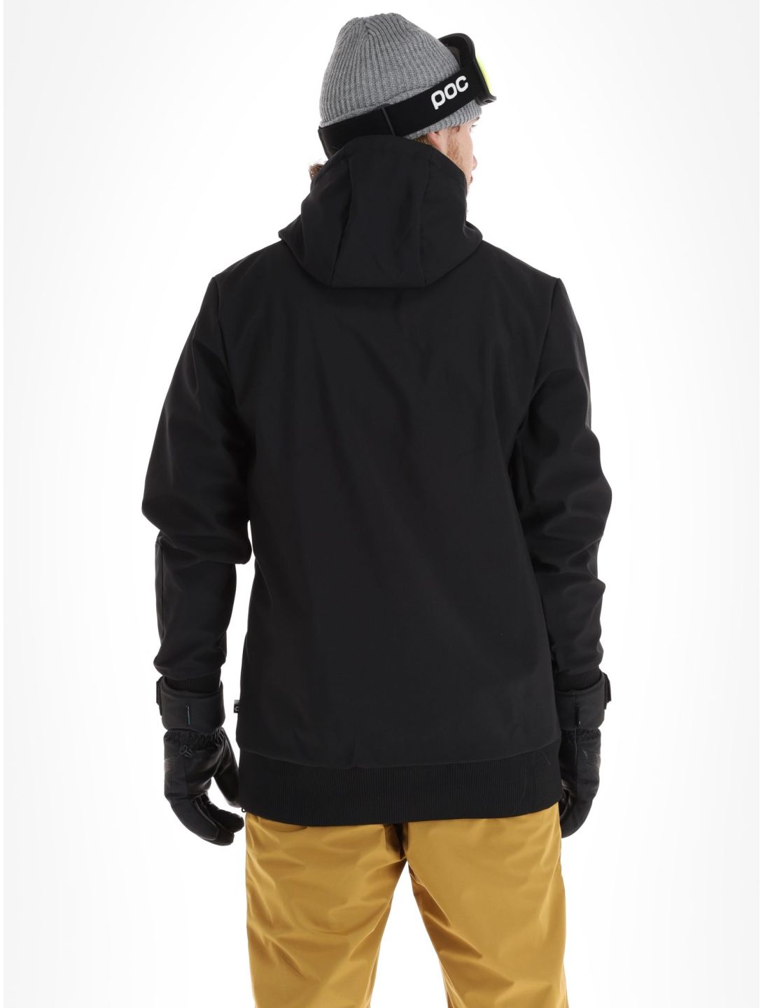 Picture, Parker softshell ski-jas heren Black zwart 