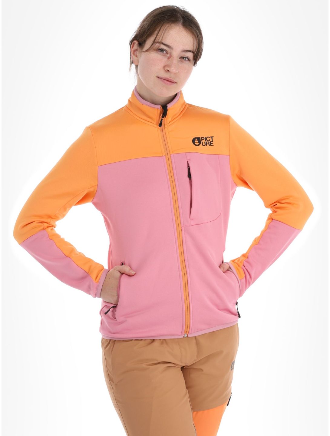 Roze fleece vest discount dames