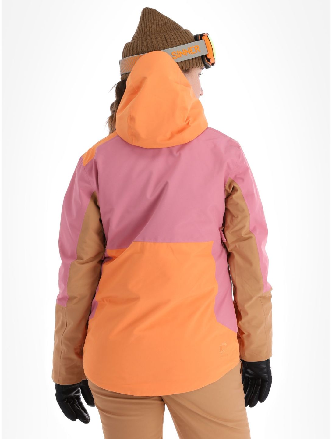 Picture, Seen ski-jas dames Cashmere Rose beige, oranje, roze 