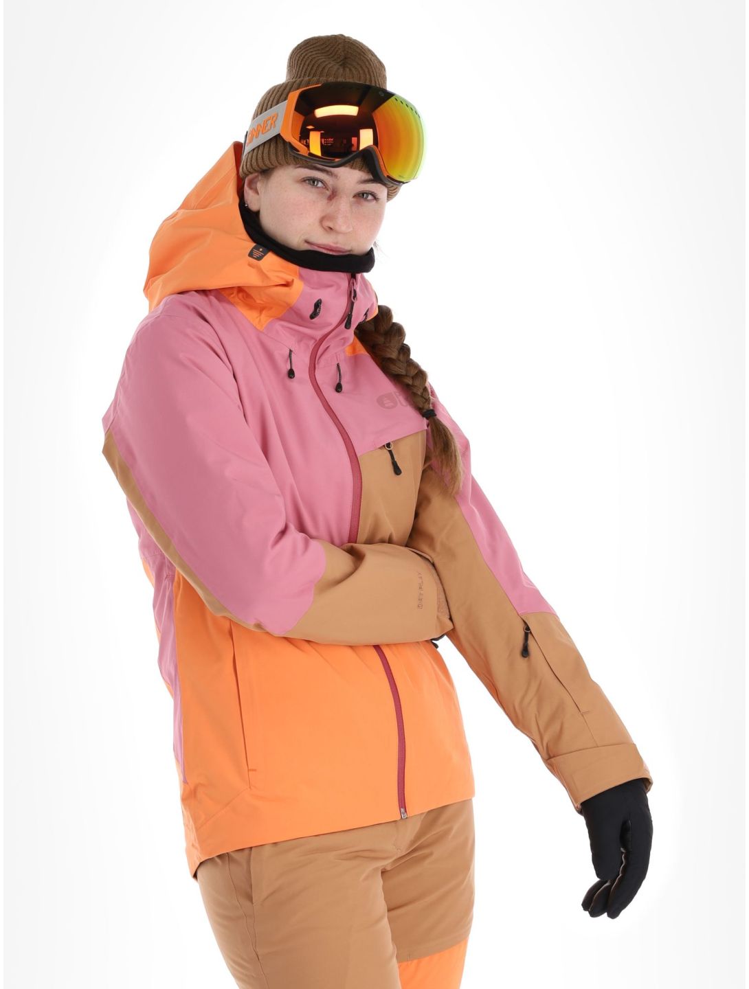 Picture, Seen ski-jas dames Cashmere Rose beige, oranje, roze 