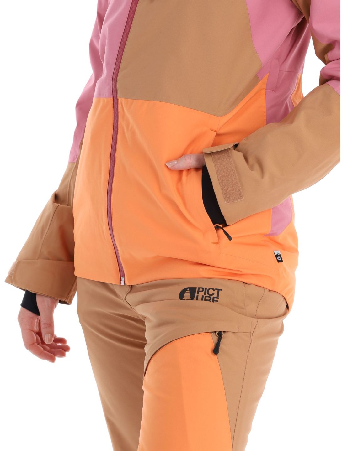 Picture, Seen ski-jas dames Cashmere Rose beige, oranje, roze 