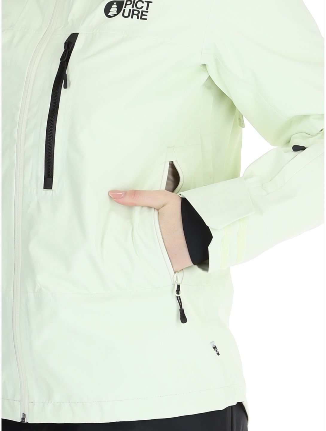 Picture, Sylva 3L AB Hardshell jas dames Lime Cream Groen 