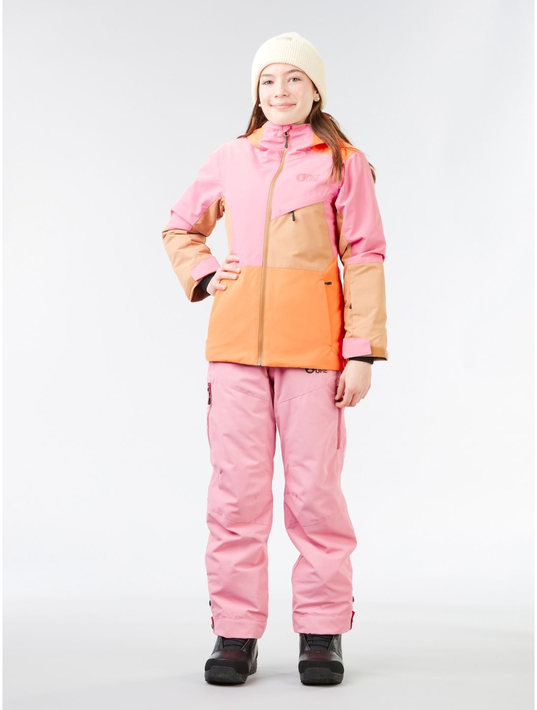 Picture, Time skibroek kinderen Cashmere Rose roze 