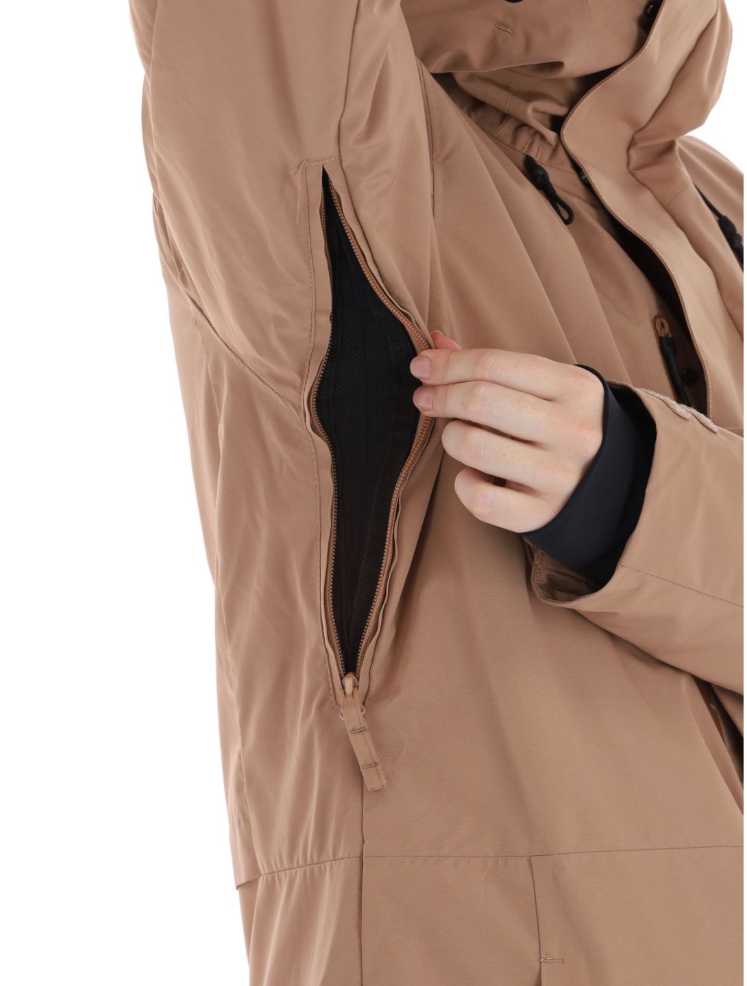 Picture, U64 winter anorak dames Mocha bruin 