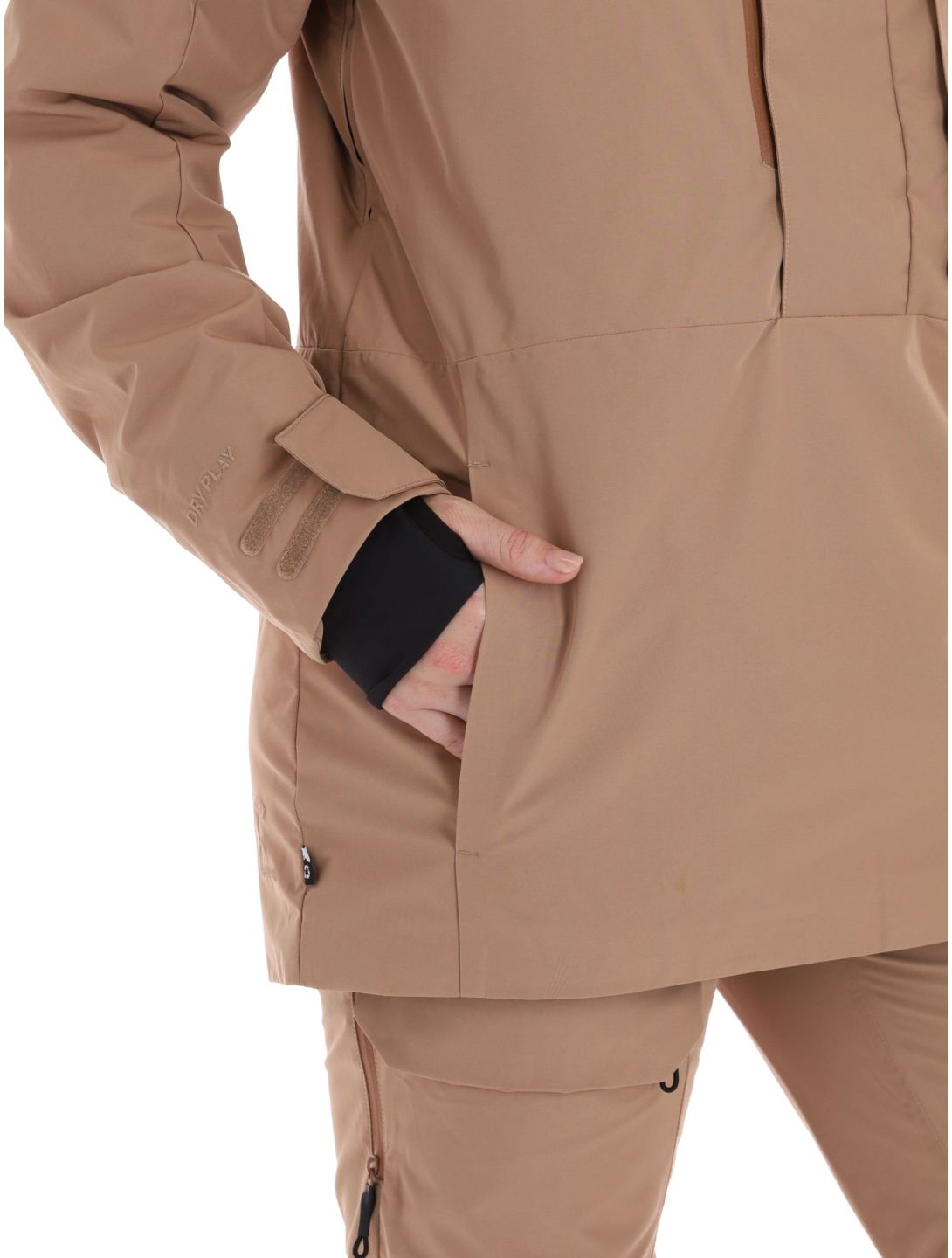 Picture, U64 winter anorak dames Mocha bruin 