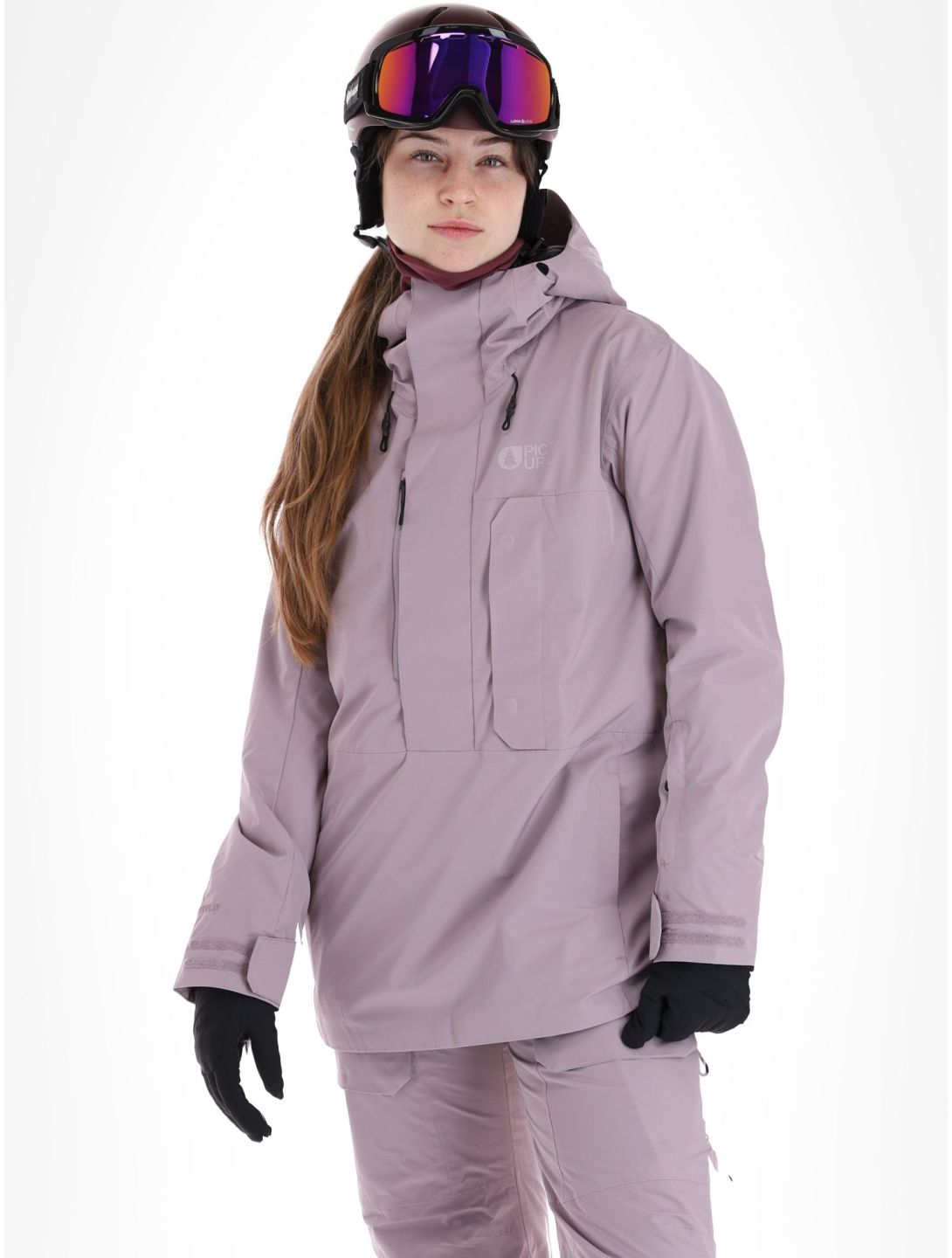 Picture, U64 hardshell ski-jas dames Sea Fog paars 