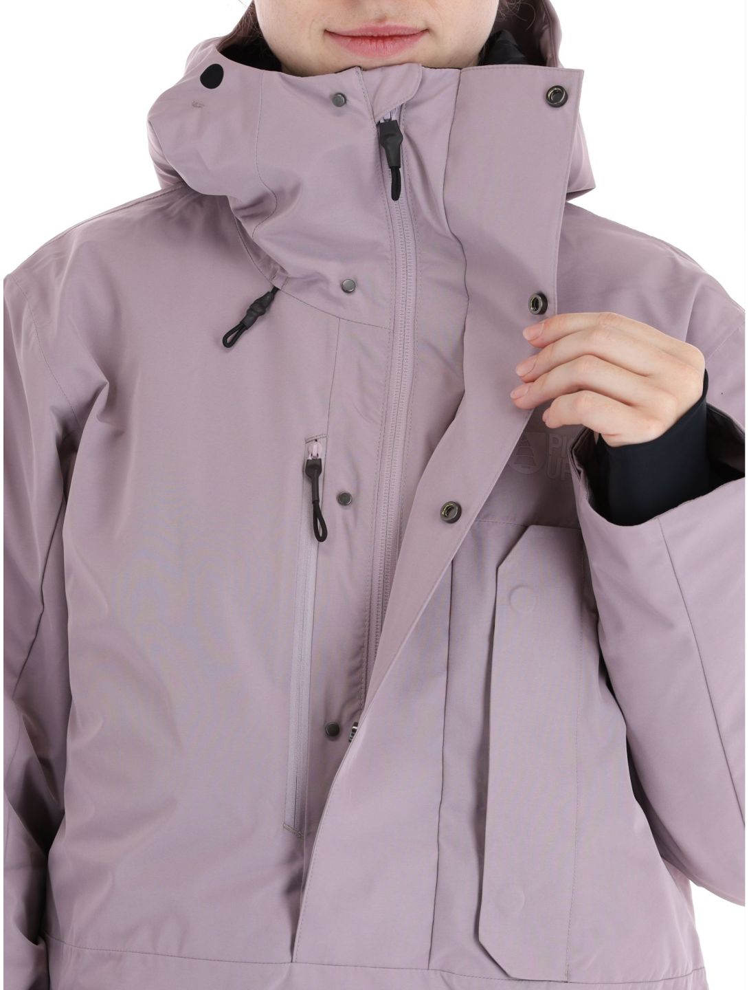 Picture, U64 winter anorak dames Sea Fog paars 