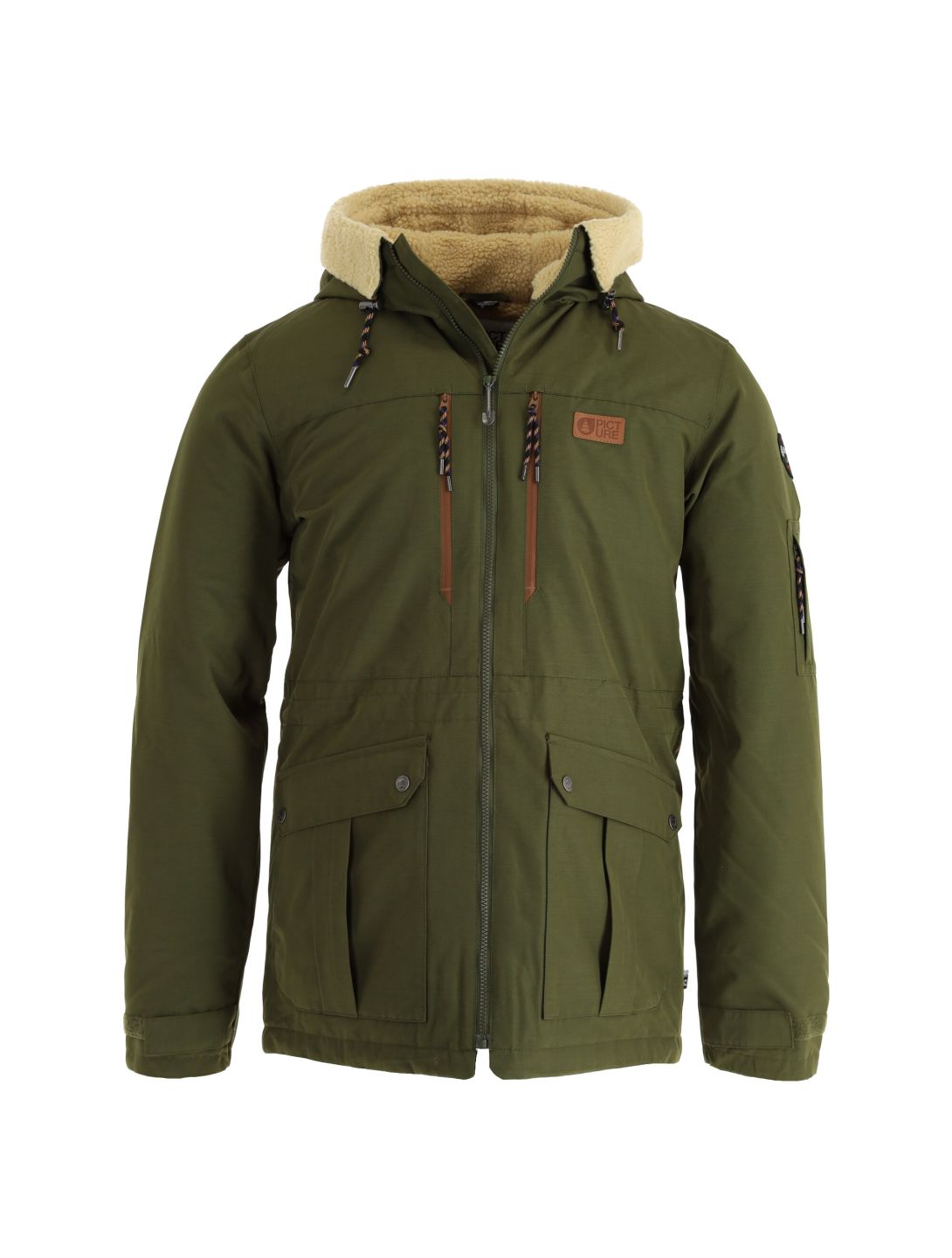 Picture, Vermont Jkt ski-jas heren army Groen