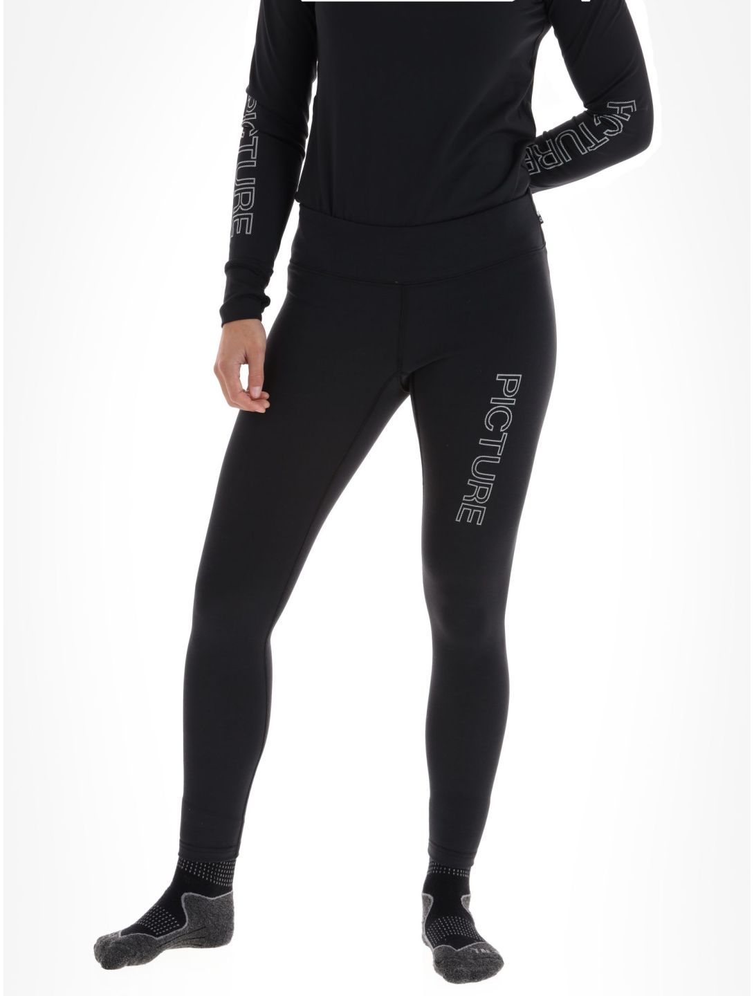 Picture, Xina Bottom thermobroek dames Black zwart 