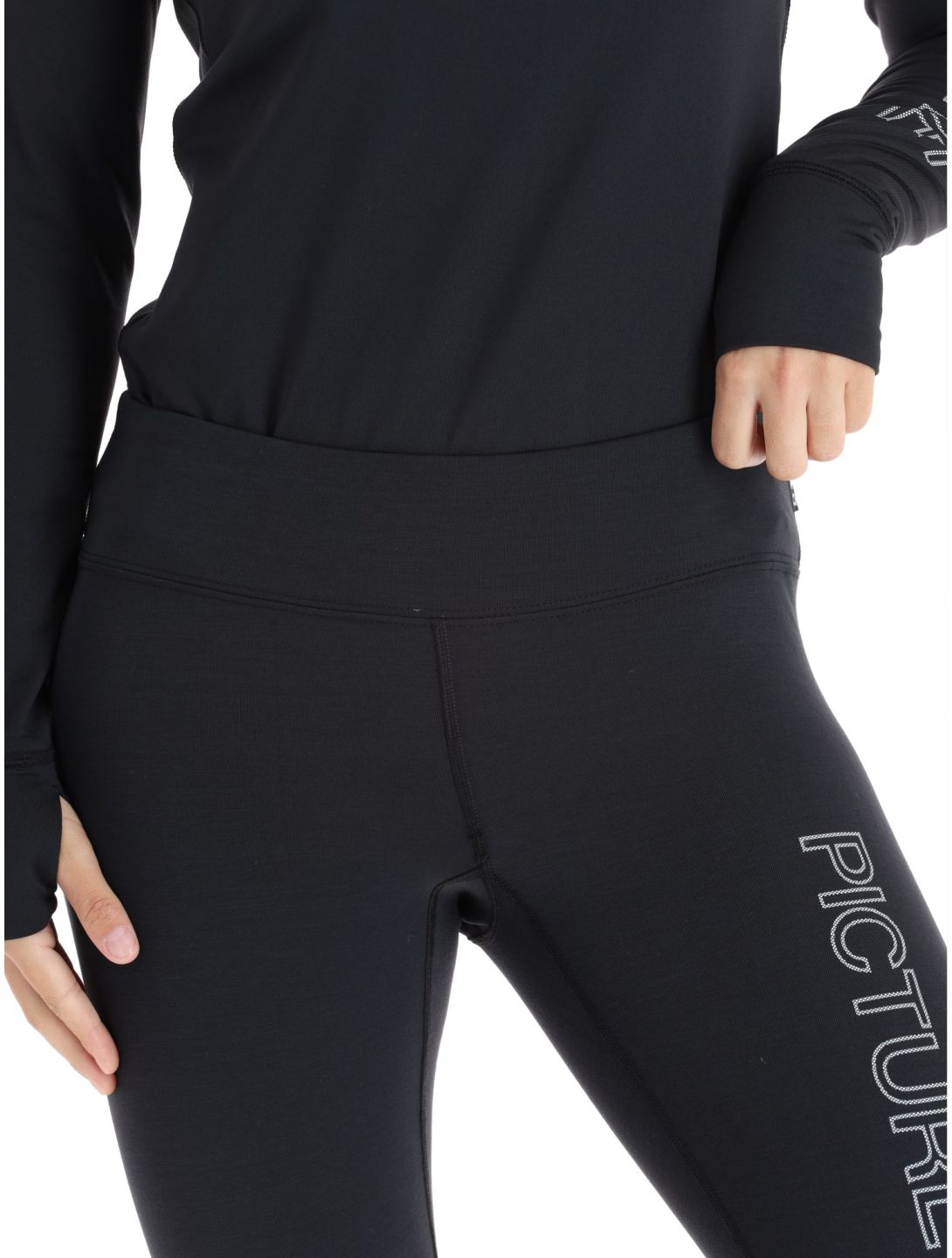 Picture, Xina Bottom thermobroek dames Black zwart 