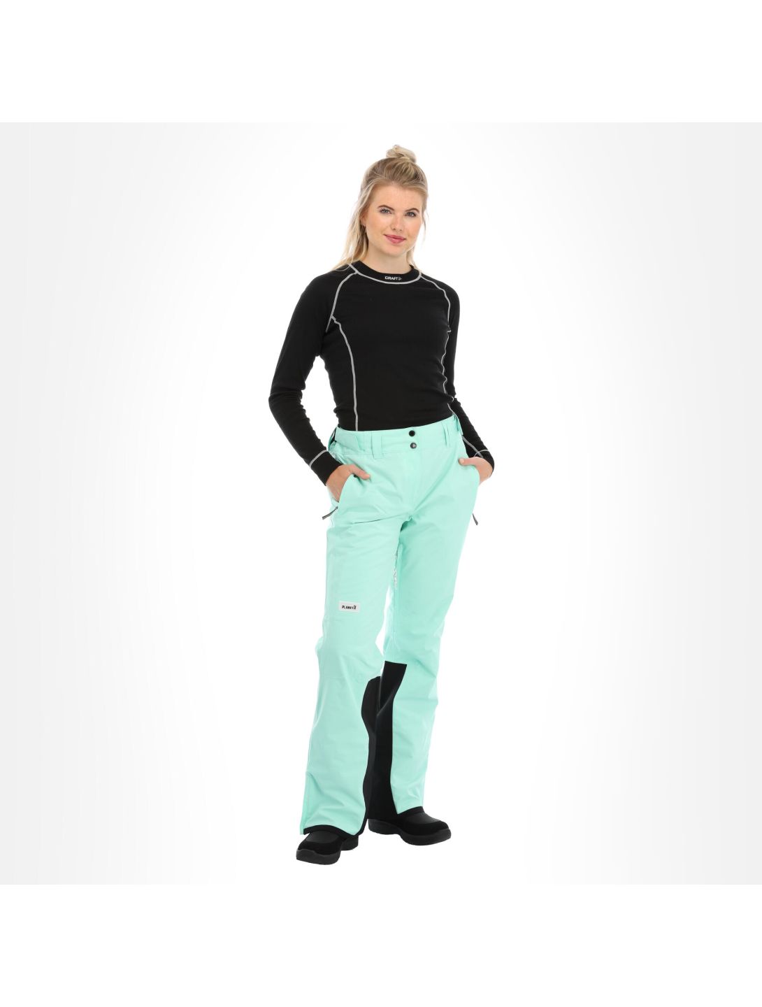 Planks, All-Time Insulated Pant skibroek dames cool teal Blauw