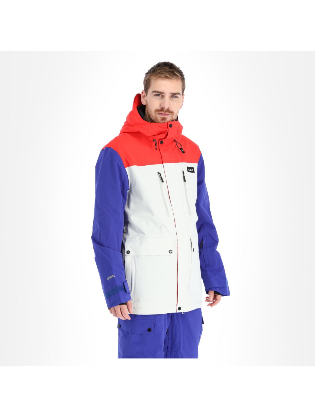 Planks, Good Times Insulated Jacket ski-jas heren bone Grijs