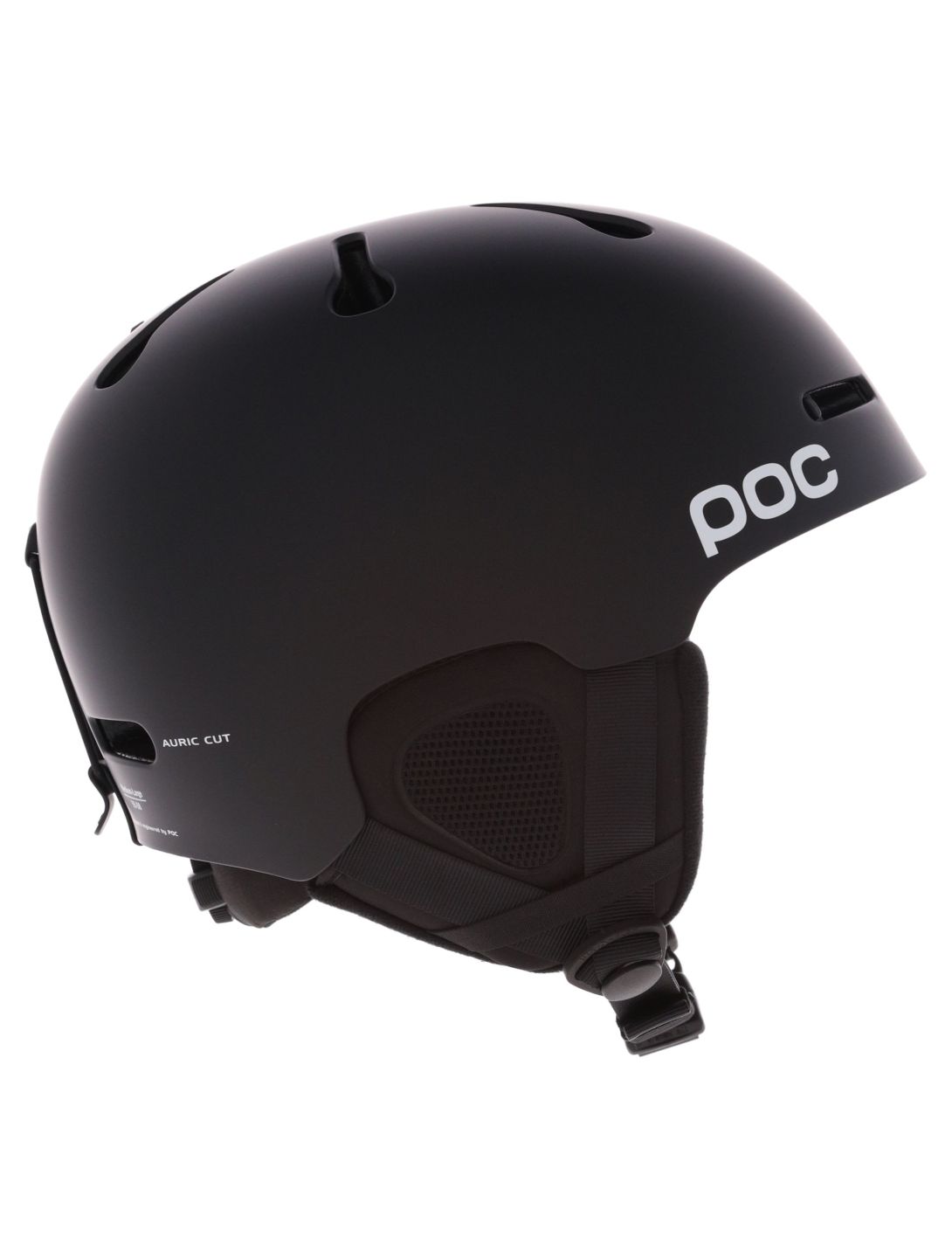 POC, Auric Cut OB Helmen unisex Matt Black Zwart 