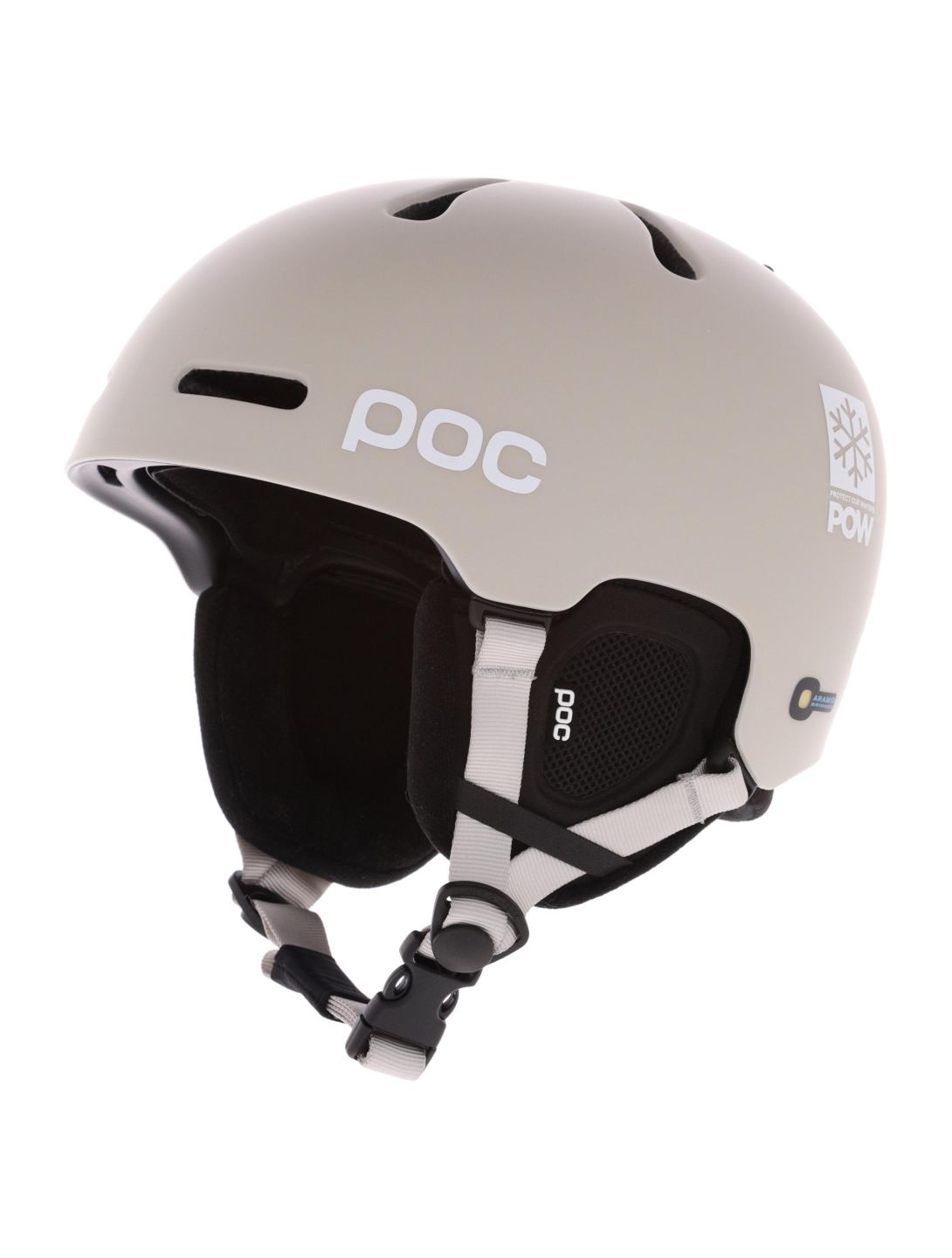 POC, Fornix MIPS POW JJ skihelm unisex Mineral Grey Matt grijs 