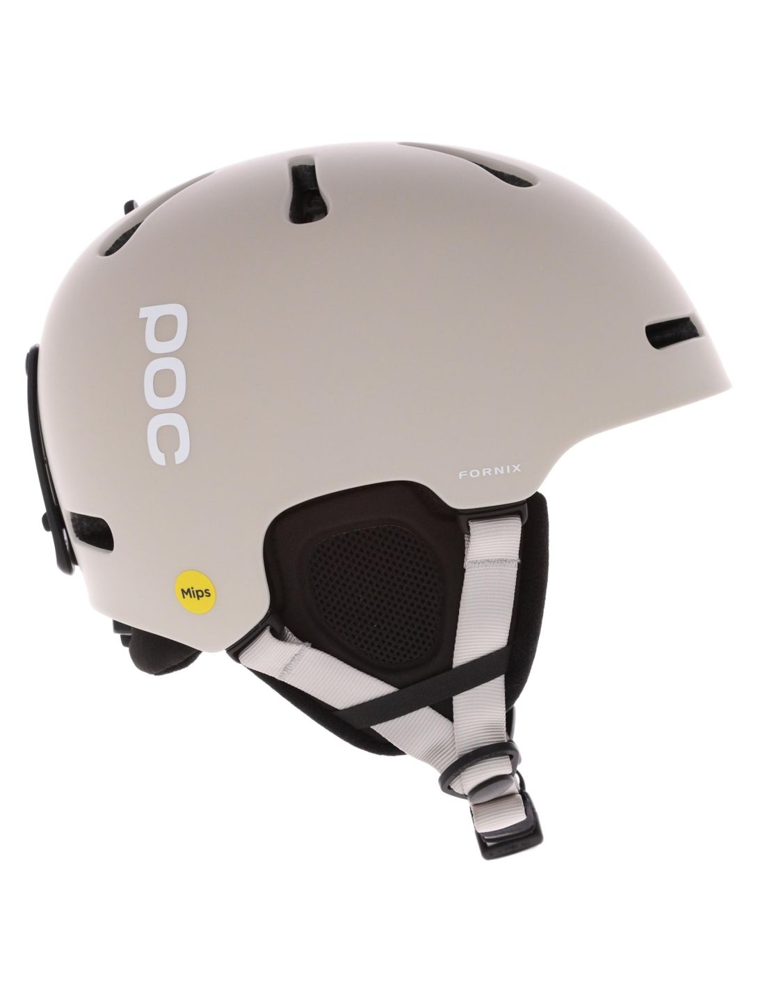 POC, Fornix MIPS POW JJ skihelm unisex Mineral Grey Matt grijs 