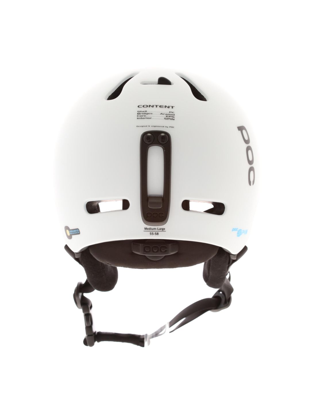 POC, Fornix Spin helm unisex hyrdrogen Wit