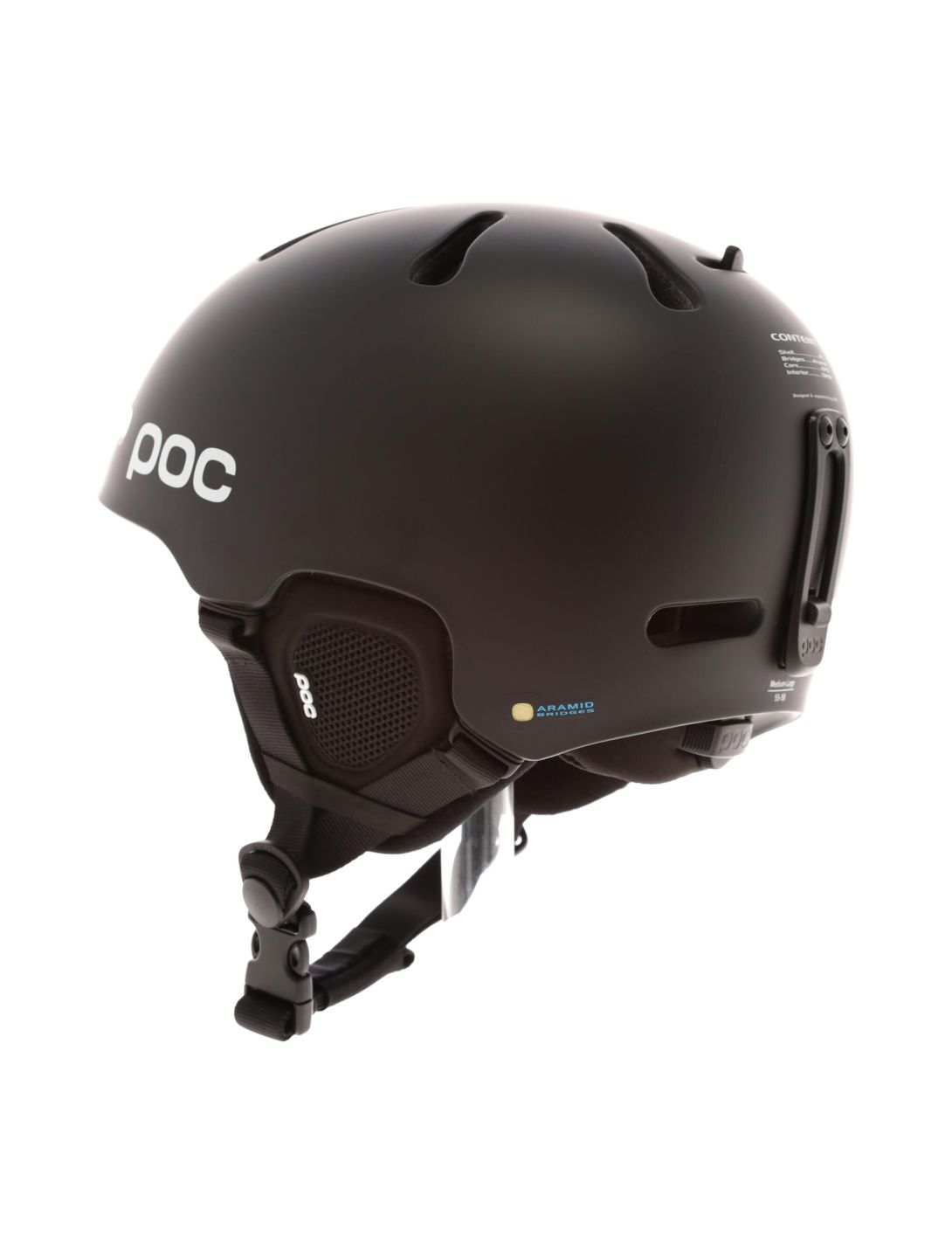 POC, Fornix Spin helm unisex uranium Zwart