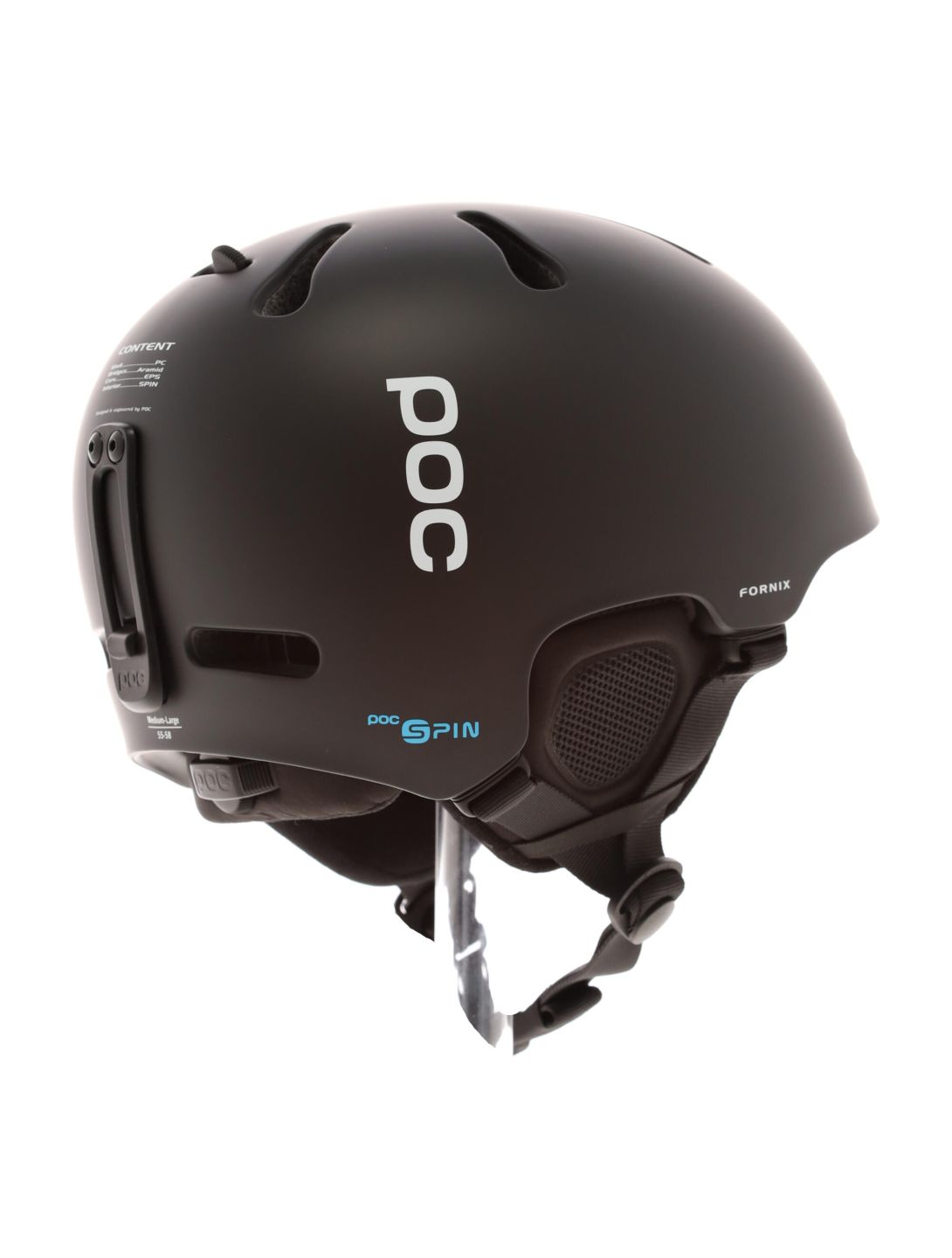 POC, Fornix Spin helm unisex uranium Zwart